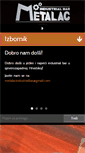 Mobile Screenshot of metalac.hr